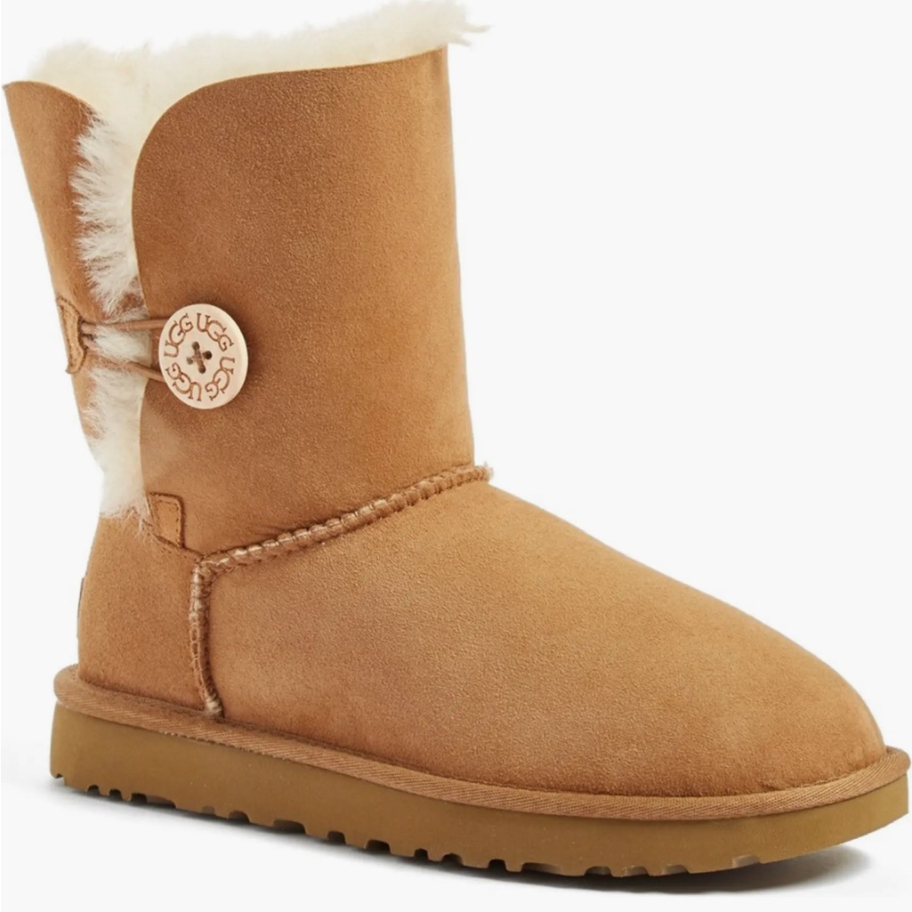 Tan Bailey Button Ugg Boot